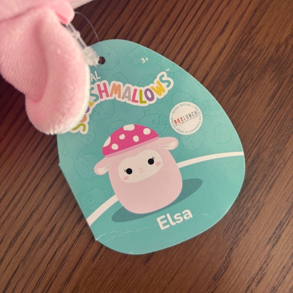 NWT Squishmallows 8" Elsa the Mushroom Lamb US Exclusive - Picture 5 of 7